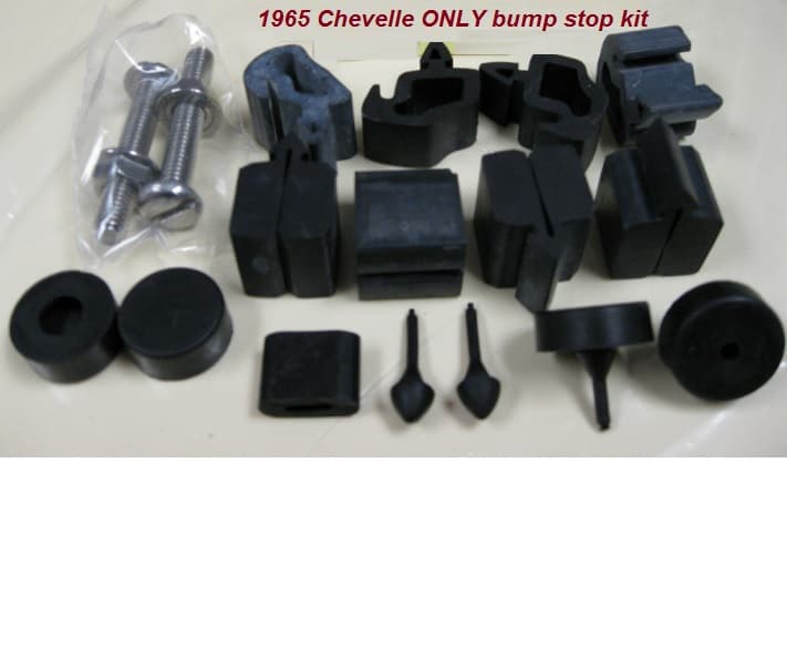 Bump stop kit: 65 Chevelle